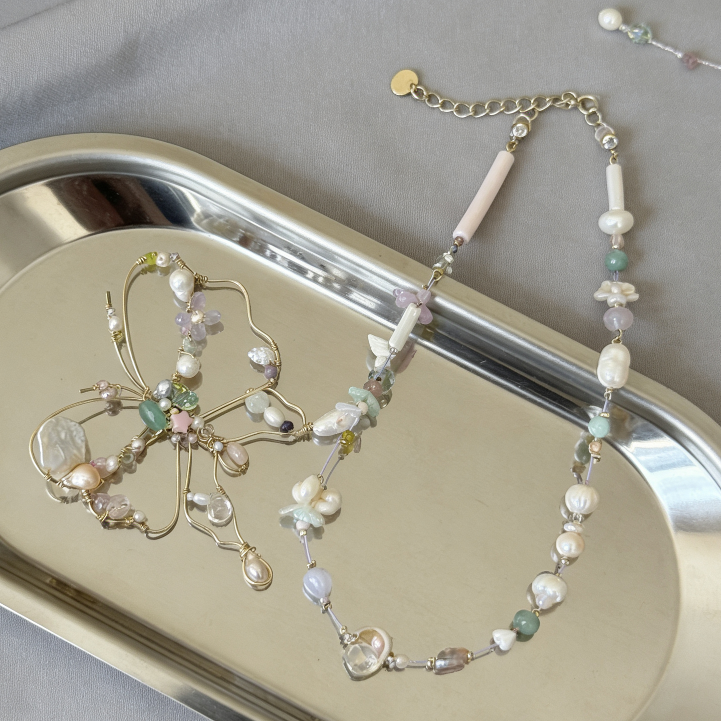 Handmade Copper Wire Butterfly Ring