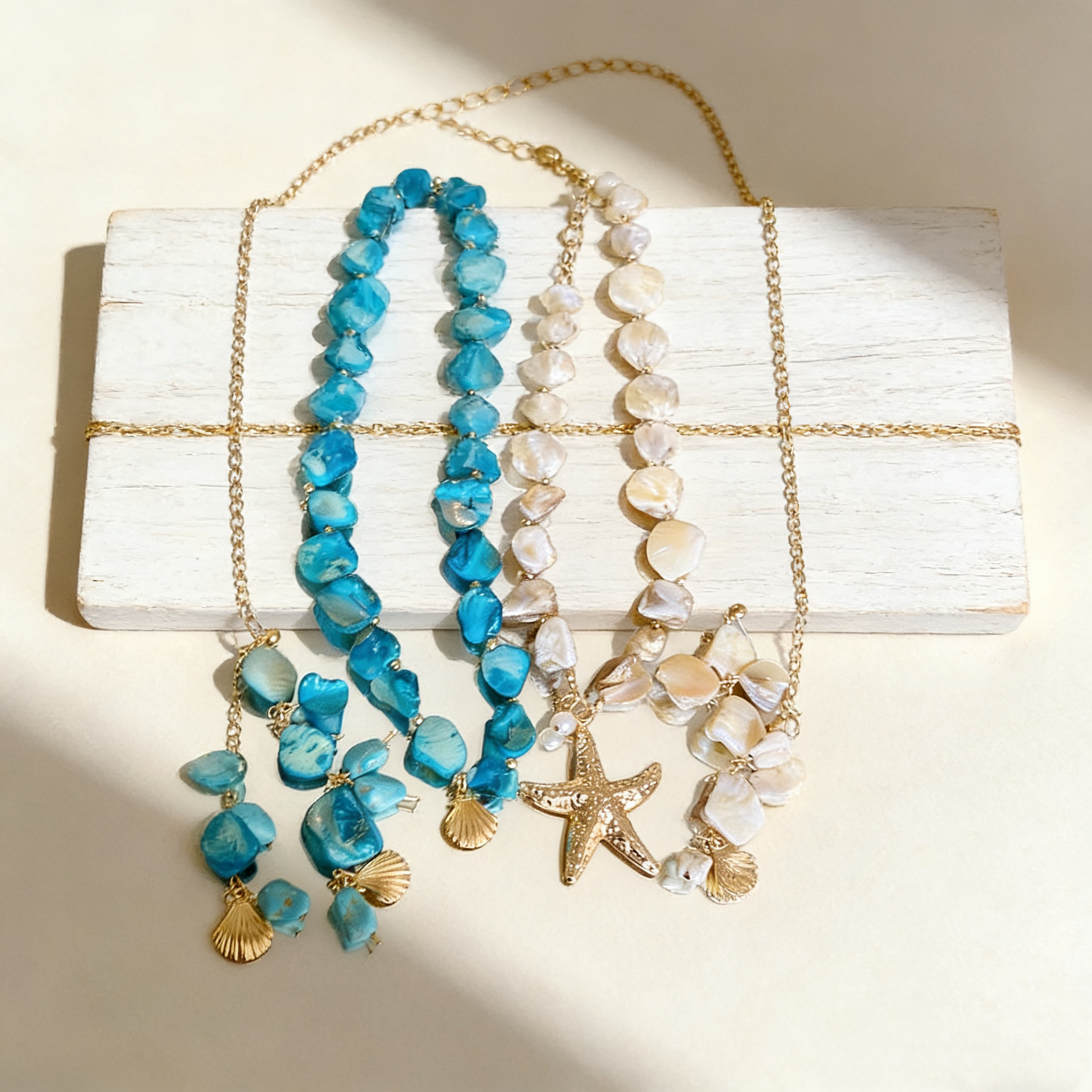 Handmade Abalone Shell Charm Bracelet