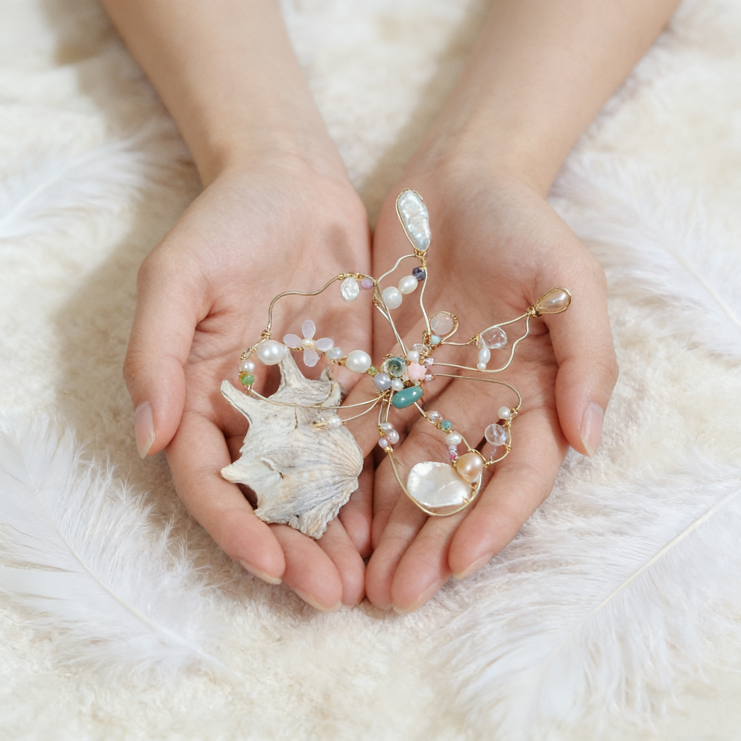 Handmade Copper Wire Butterfly Ring