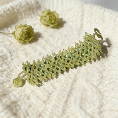 Abalone Shell Chip Statement Bracelet